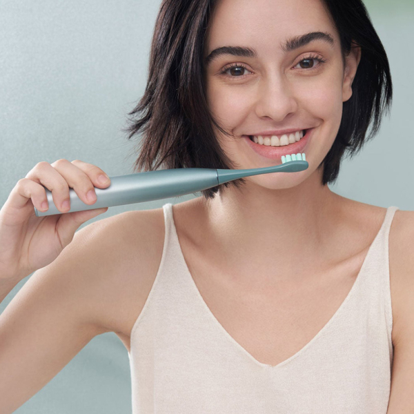 Купить Электрическая зубная щетка Oclean X Pro зеленая